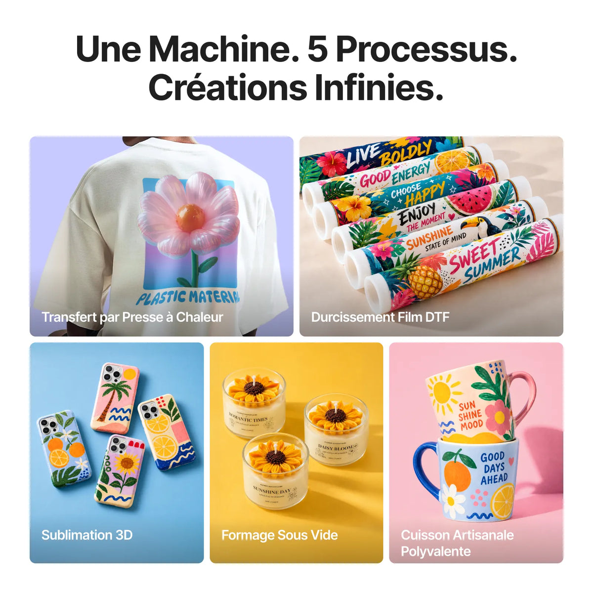 xTool - WonderPress - Pack Presse à Chaud Tout-en-Un (All-in-One Bundle)