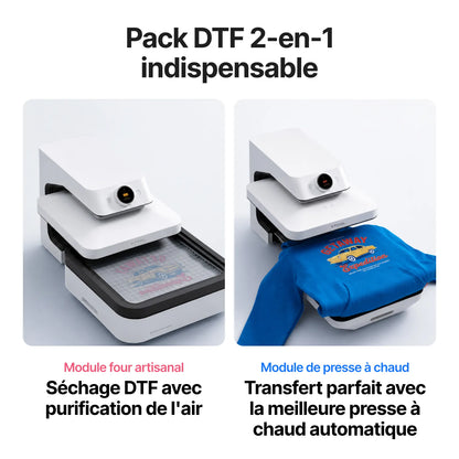 xTool - WonderPress - Presse à Chaud + Module Thermoformage 3D (Heat Press + 3D Form Module)