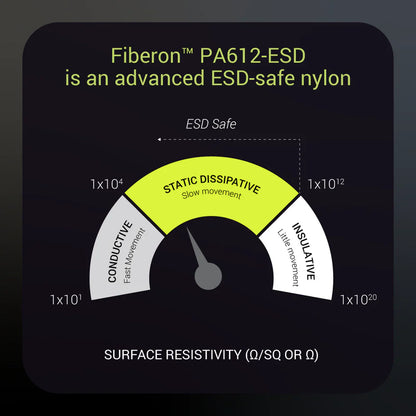 Fiberon PA612-ESD Noir (Black) - 1.75 mm - 500g