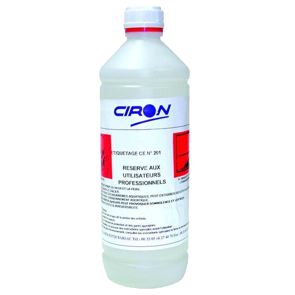 Ciron - Diluant Methylethylcetone - MEK - 1L, Accessoires imprimante 3D, Ciron