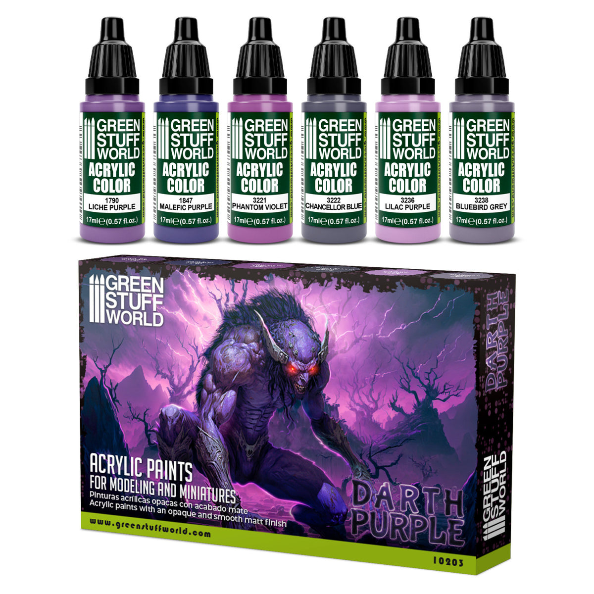 GSW- SET-DARTH PURPLE