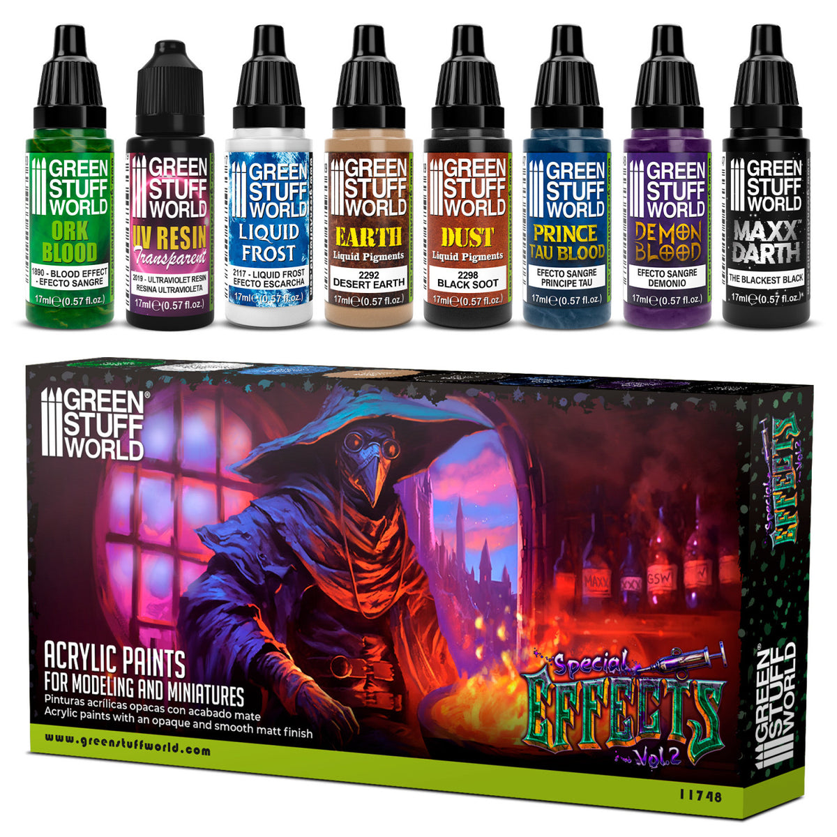 GSW-SET PEINTURE-EFFETS SPECIAUX-VOL2