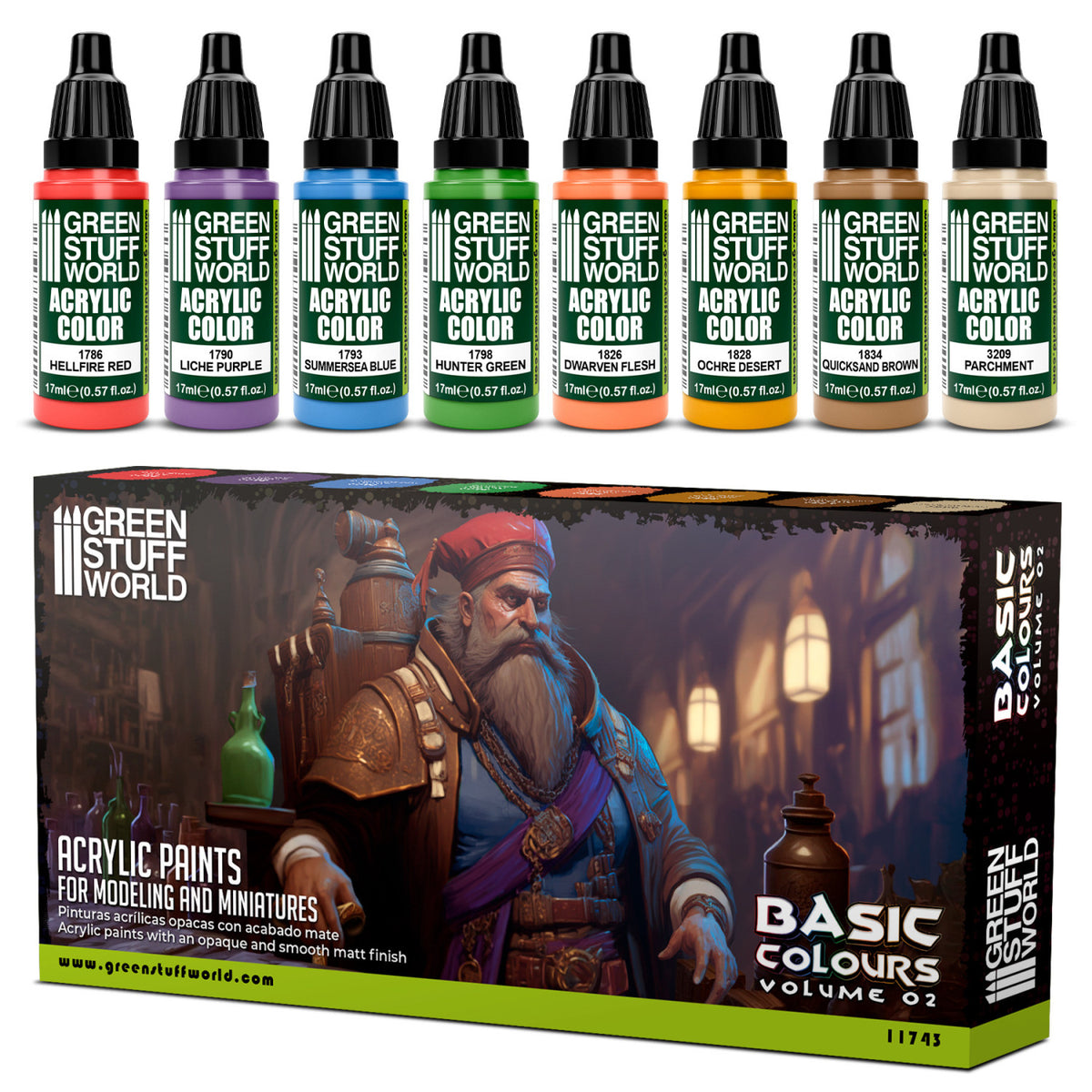 GSW- SET PEINTURES- ESSENTIEL 02
