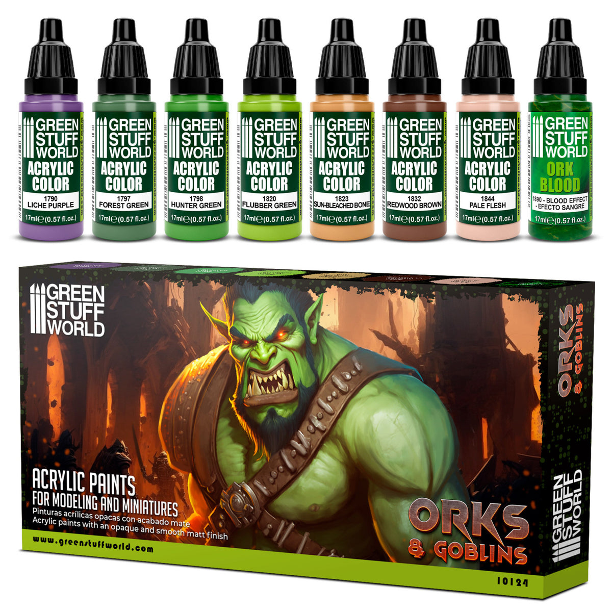 GSW- SET PEINTURE-ORCS ET GOBELINS