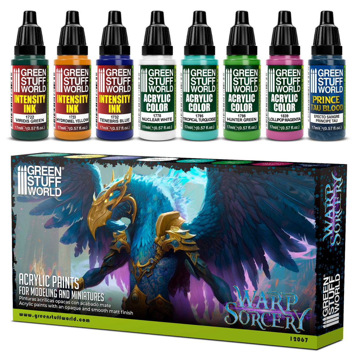 GSW-SET PEINTURES-WARP SORCERY