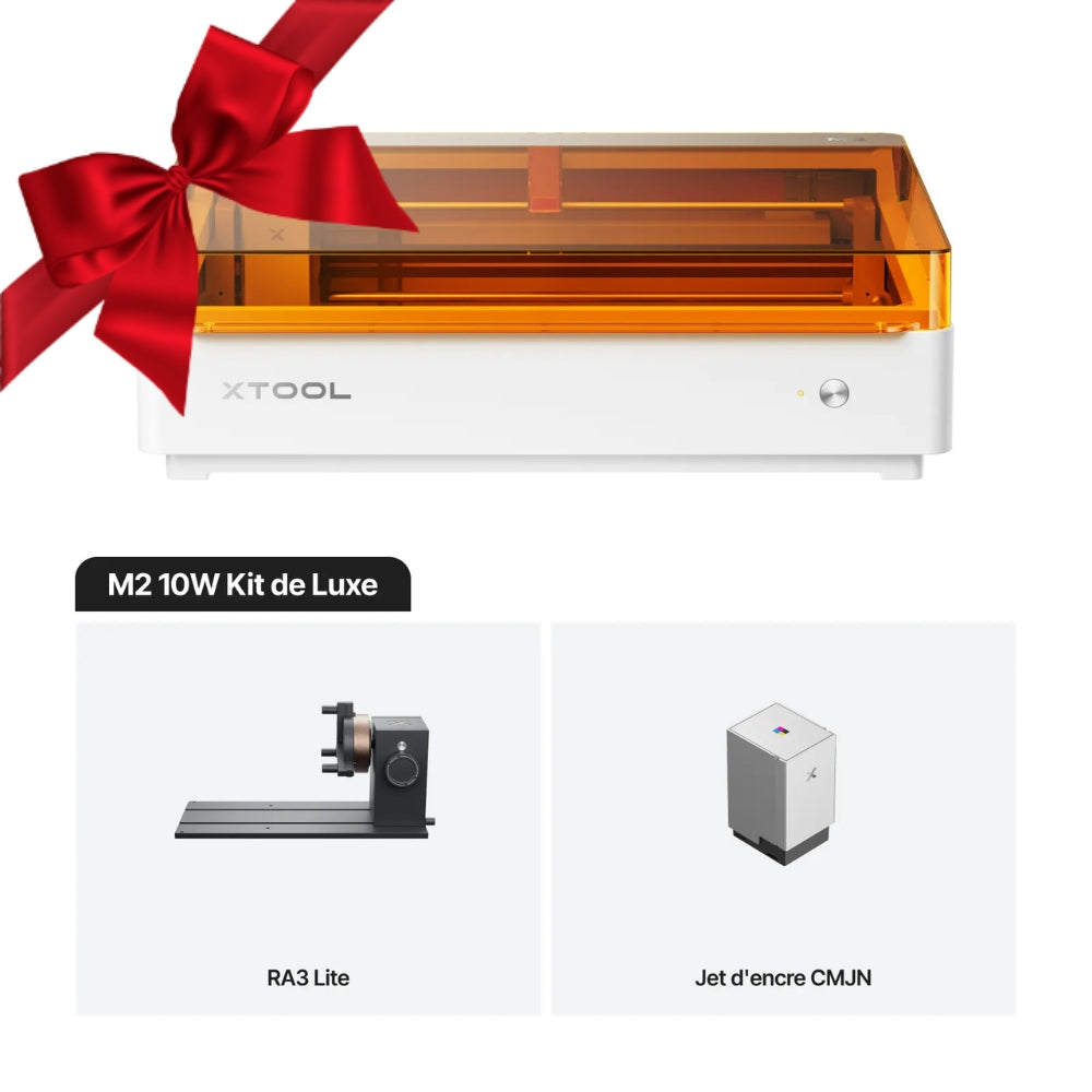 xTool - M2 10W - Kit de Luxe (Deluxe Bundle)