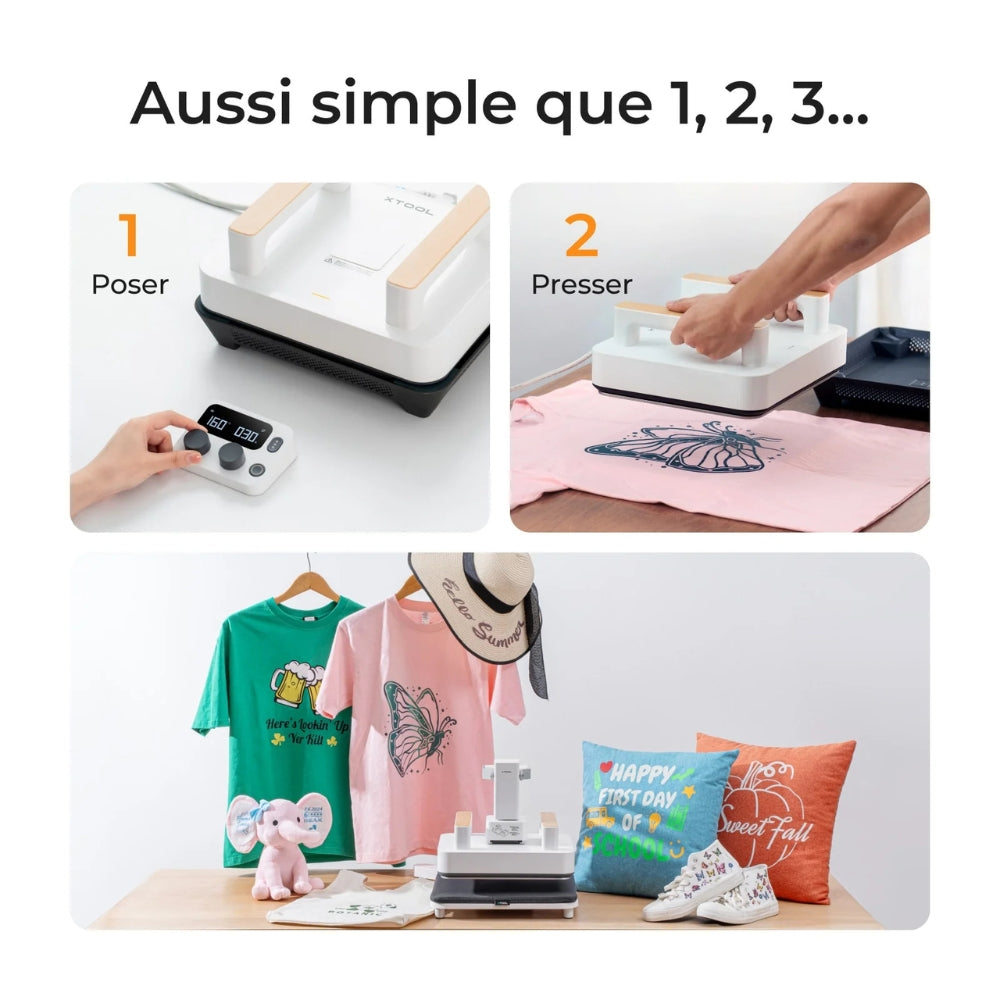 xTool - Presse à chaud Intelligente (Smart Press)